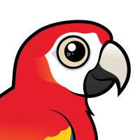 Learn About the Colorful Scarlet Macaw | Birdorable Birds