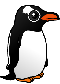 Cute Gentoo Penguin by Birdorable