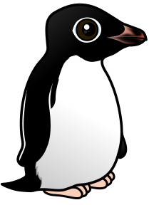 Cute Adelie Penguin by Birdorable