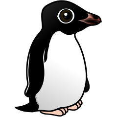 Cute Cartoon Adelie Penguin Gifts for Bird Lovers | Birdorable