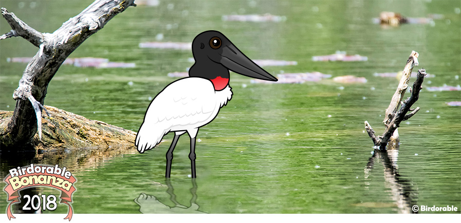 Cute Birdorable Jabiru